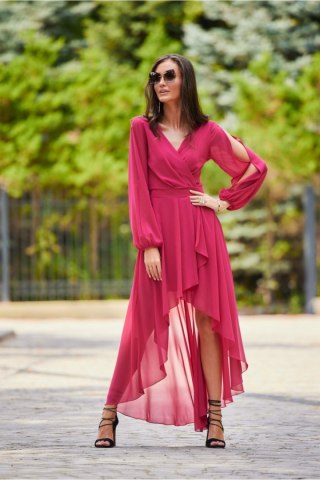 Sukienka Model AMA SUK0371 Amarant - Roco Fashion