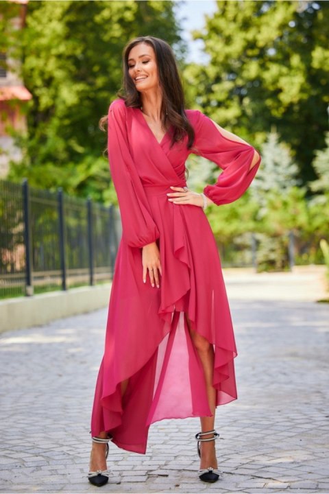 Sukienka Model AMA SUK0371 Amarant - Roco Fashion