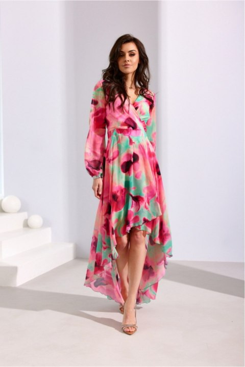 Sukienka Model Carlotta SUK0412-46D Mutlicolor - Roco Fashion