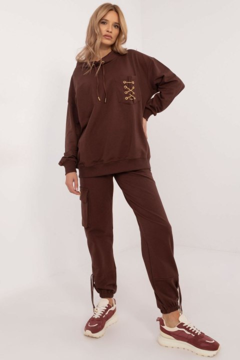 Spodnie Komplet Model CLM-KMPL-1278.08P Brown - Factory Price