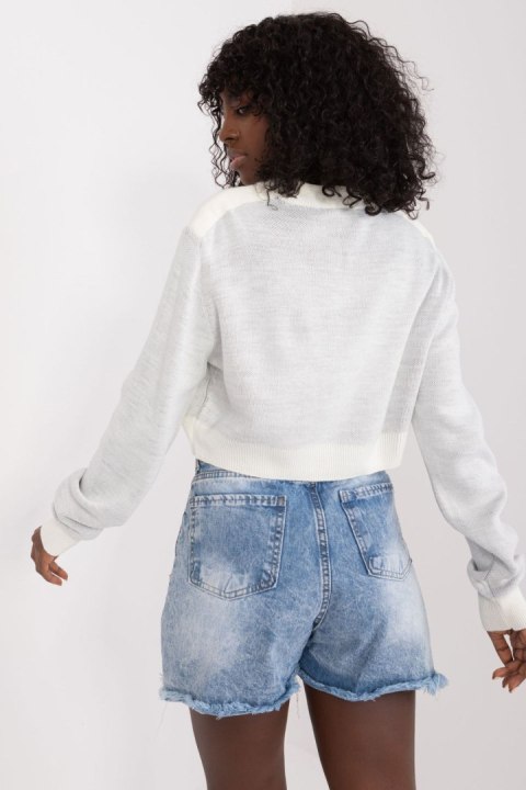 Sweter Damski Model BA-SW-1489.24 Ecru - Badu