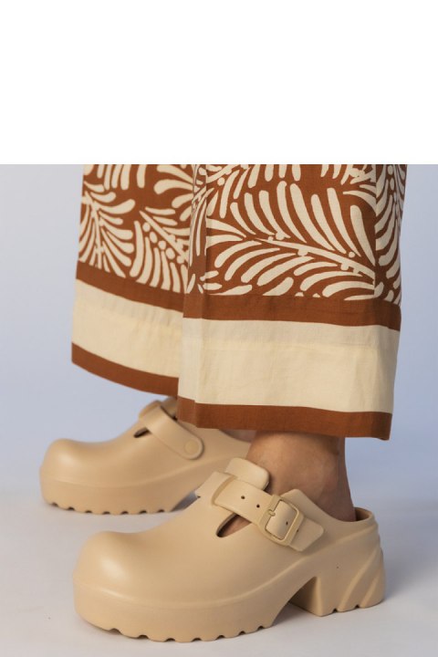 Sandał Klapki Model Ferina DM617 Beige - PRIMO