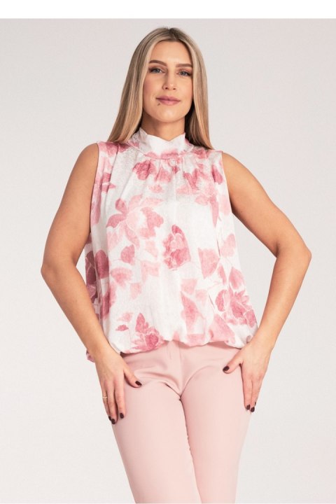 Bluzka Model M1143 Pink - Figl