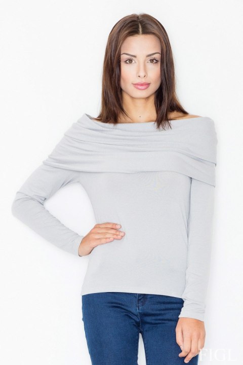 Bluzka Model M469 Grey - Figl