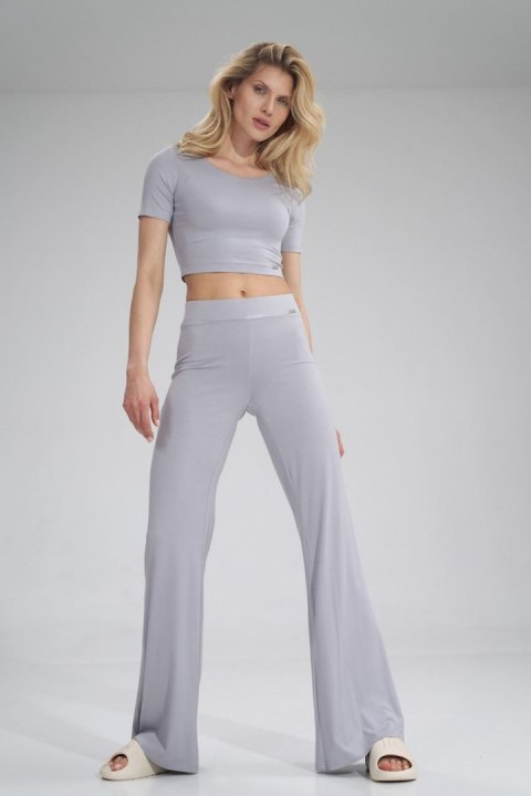 Spodnie Damskie Model M749 Light Grey - Figl