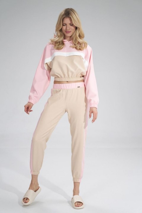 Bluza Damska Model M757 Beige/Pink - Figl