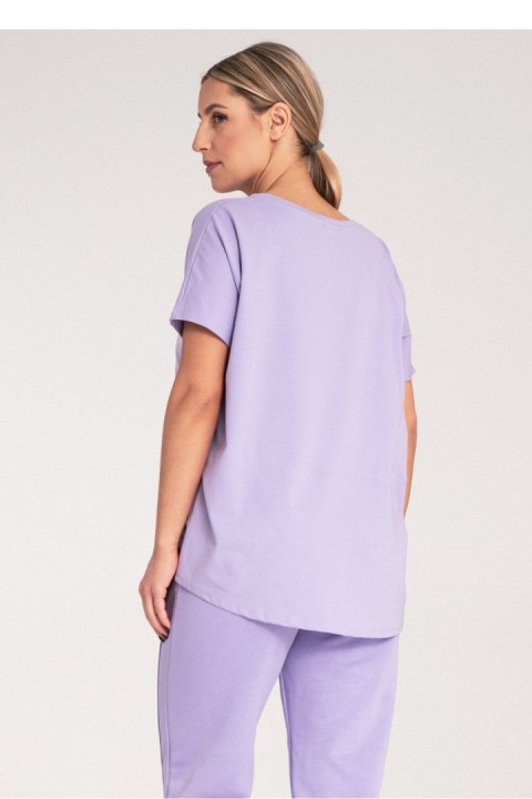 Tshirt Damski Model M1164 Violet - Figl