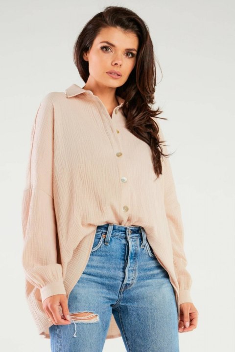 Koszula Damska Model M264 Beige - Infinite You