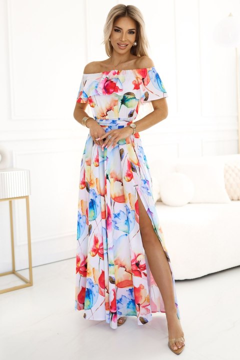 Sukienka Model 194-5 Flowers Wzór - Numoco