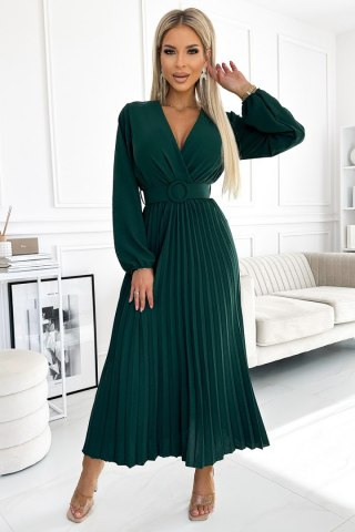 Sukienka Model Viviana 504-3 Bottle Green - Numoco