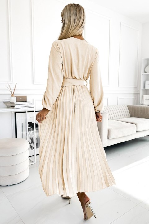 Sukienka Model Viviana 504-7 Light Beige - Numoco