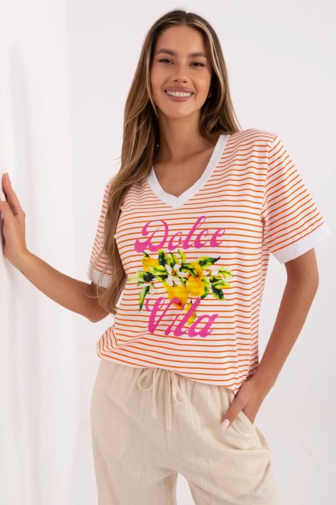 Bluzka Model MI-BZ-M6312-2.93 Orange - Italy Moda