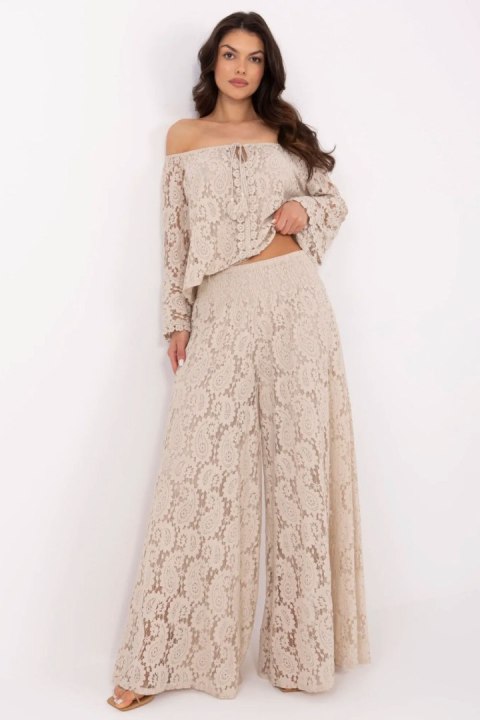 Spodnie Damskie Model MI-SP-88501.81 Beige - Italy Moda