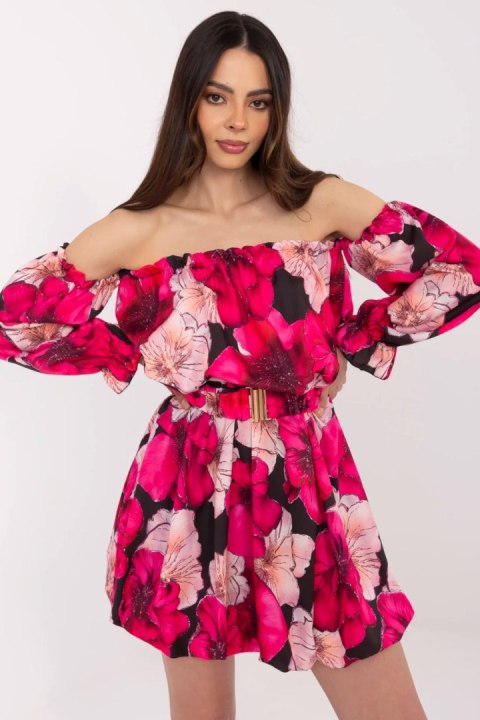 Sukienka Model MI-SK-A1447.84 Black/Pink - Italy Moda