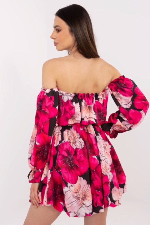Sukienka Model MI-SK-A1447.84 Black/Pink - Italy Moda