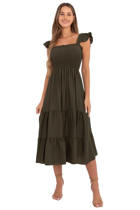Sukienka Model MI-SK-A5063.69P Khaki - Italy Moda