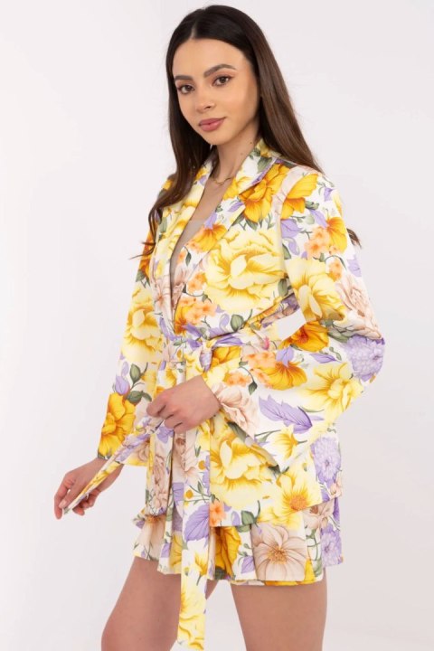 Spodnie Komplet Model DHJ-KMPL-A9061.67 Yellow - Italy Moda