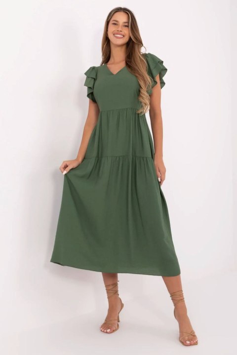 Sukienka Model MI-SK-A2489.21 Khaki - Italy Moda