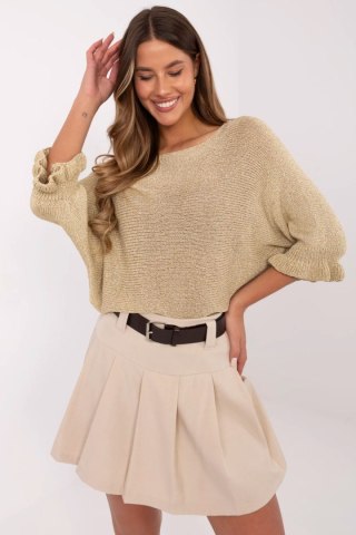 Sweter Damski Model MI-SW-2502.60 Gold - Italy Moda