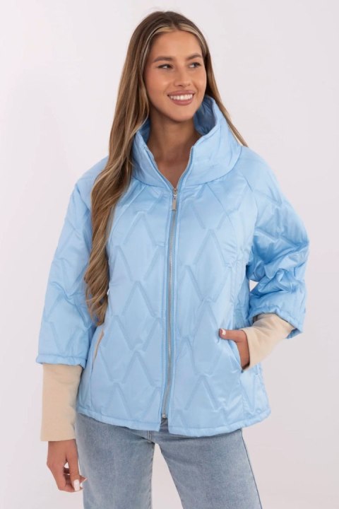 Kurtka Damska Model MI-KR-9002-1.74P Light Blue - Italy Moda