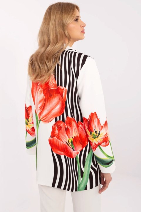 Marynarka Model DHJ-MA-18525-32.00 Ecru - Italy Moda