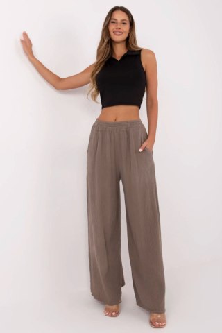 Spodnie Damskie Model MI-SP-2563.84 Brown - Italy Moda