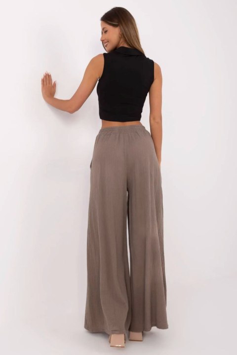 Spodnie Damskie Model MI-SP-2563.84 Brown - Italy Moda