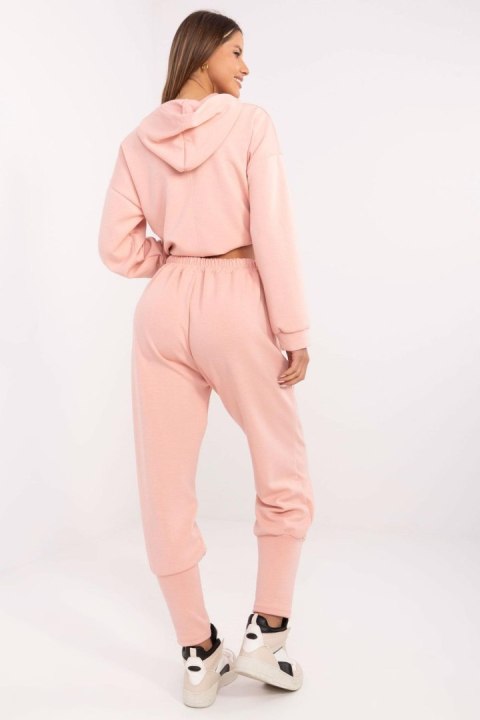 Spodnie Dresowe Model MI-SP-61700.80P Brzoskwinia - Italy Moda