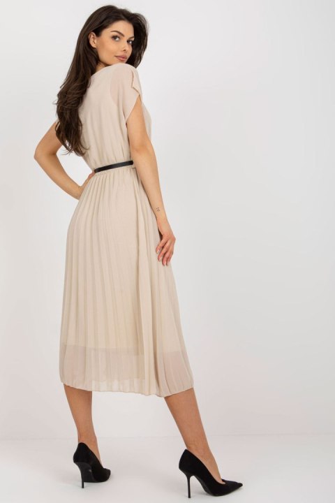 Sukienka Model DHJ-SK-8839-1.23X Beige - Italy Moda