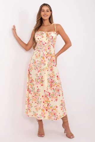 Sukienka Model MI-SK-23817-1.88 Light Yellow - Italy Moda