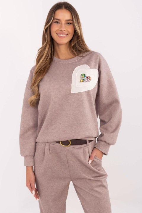Bluza Damska Model DHJ-BL-20322.72 Dark Beige - Italy Moda