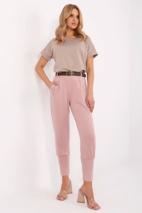 Spodnie Dresowe Model DHJ-SP-20316.16 Dark Pink - Italy Moda