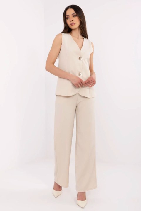 Spodnie Komplet Model MI-KMPL-C322.68 Beige - Italy Moda