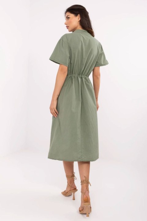 Sukienka Model MI-SK-109898.68 Khaki - Italy Moda