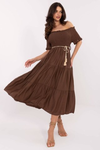 Sukienka Model MI-SK-A2609.96 Brown - Italy Moda