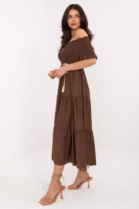 Sukienka Model MI-SK-A2609.96 Brown - Italy Moda