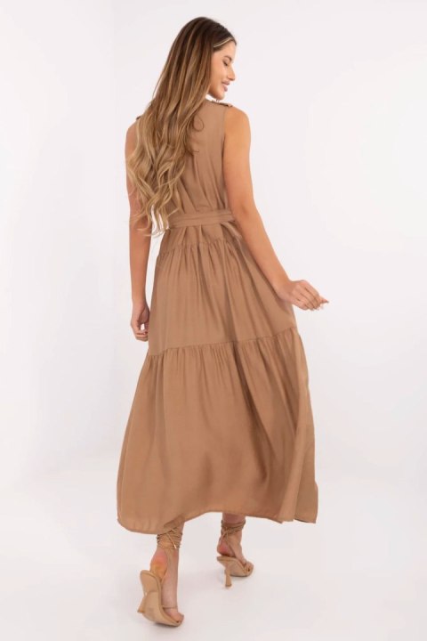 Sukienka Model MI-SK-A5032.70P Camel - Italy Moda