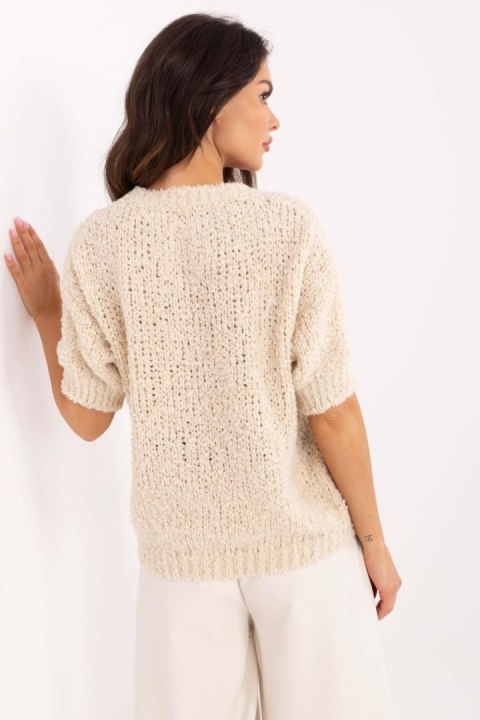 Sweter Damski Model MI-SW-2701.23 Beige - Italy Moda