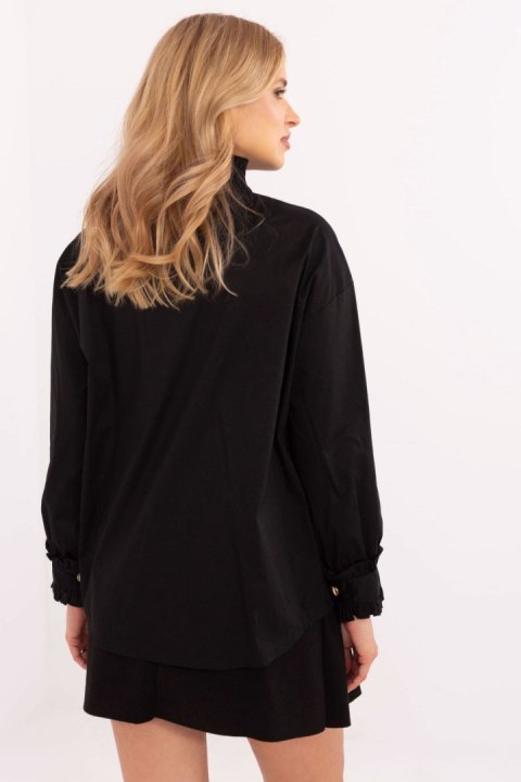 Koszula Damska Model MI-KS-C237.71 Black - Italy Moda