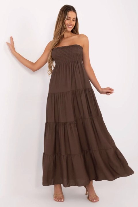 Sukienka Model MI-SK-A2596.97 Brown - Italy Moda