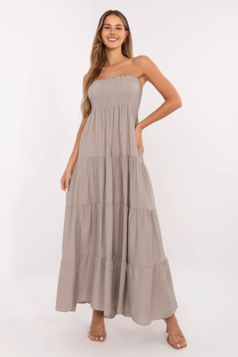 Sukienka Model MI-SK-A2596.97 Dark Beige - Italy Moda
