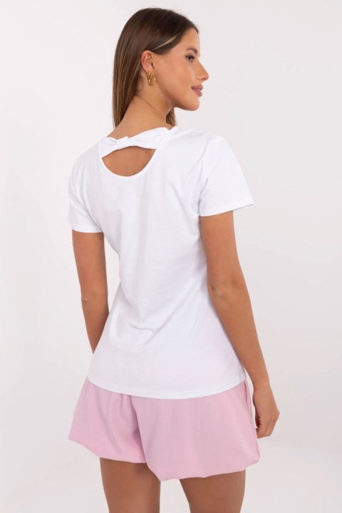 Tshirt Damski Model NM-TS-NG25285.74P White/Pink - NM