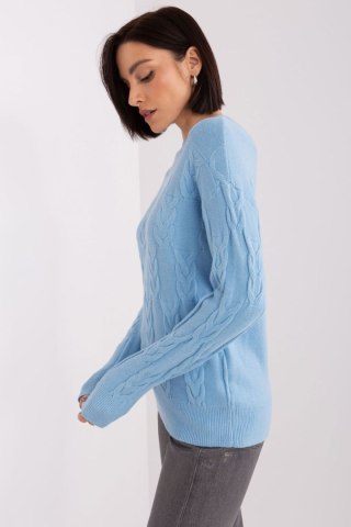 Sweter Damski Model AT-SW-2340.43 Light Blue - AT