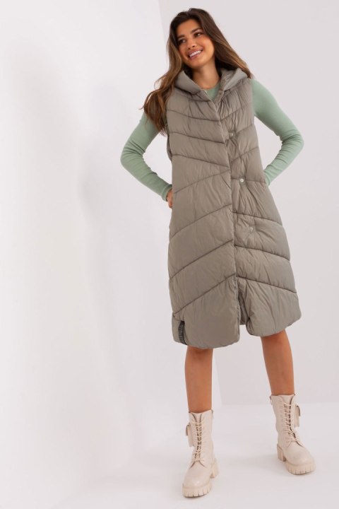 Kamizelka Model D50045X80115A3 Khaki - Sublevel